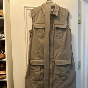 NWOT anatomie Mallory belted khaki dress